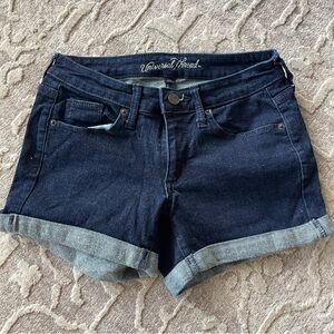Universal Thread Women's Deep Indigo Jean Shorts